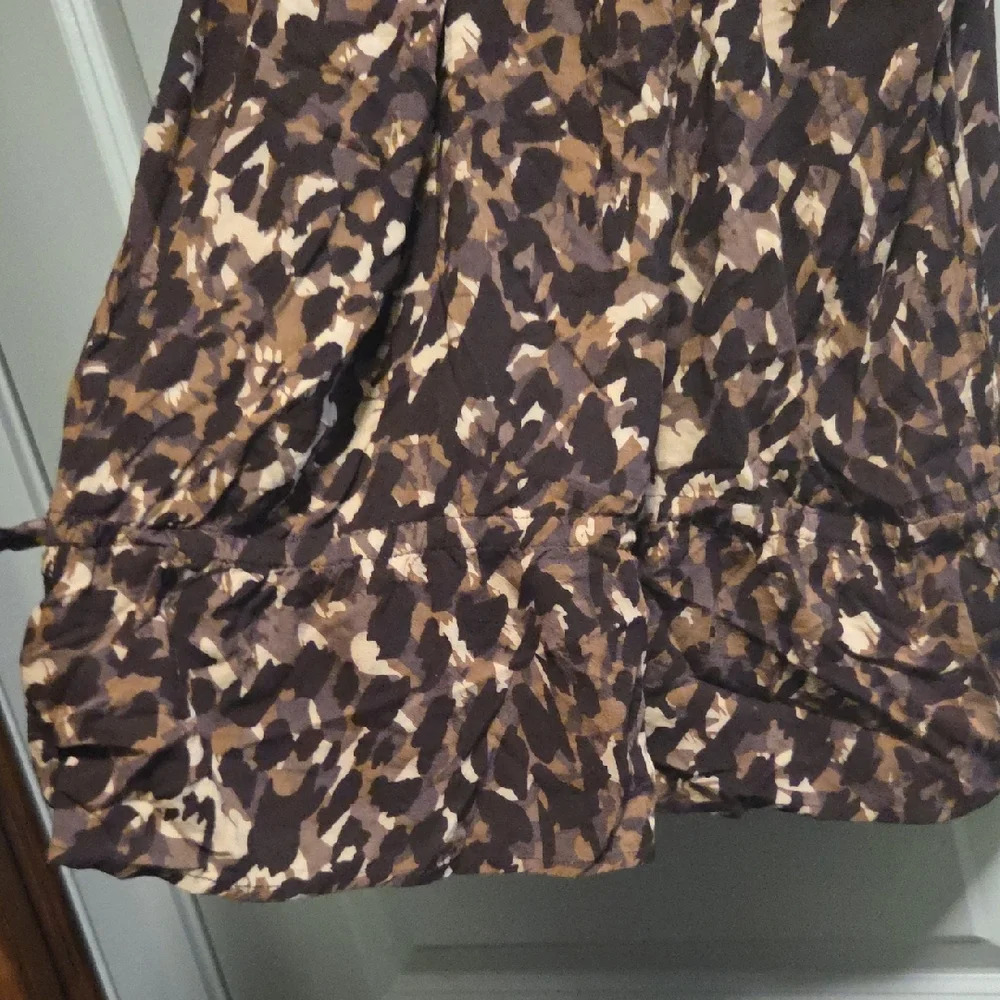 Apt. 9 Brown Patterned Sleeveless Top - Picture 3 of 5